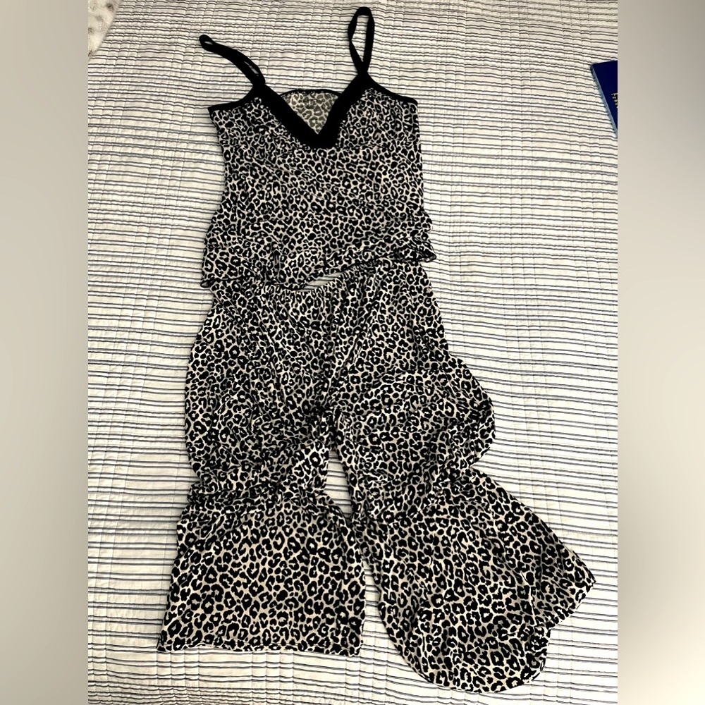 Pajama Black leopard